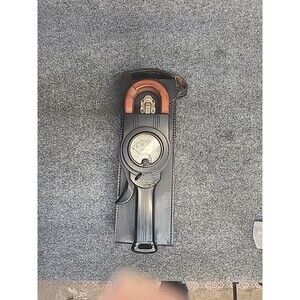 Vintage Weston Model 633-60 Amperes A.C. Clamp-On Amp meter w/ Case UNTESTED